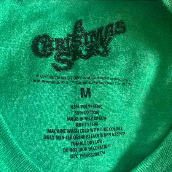 The Christmas Story Shirt | Oh Fudge it’s Christmas | Medium Christmas Story Tee - Picture 5 of 8